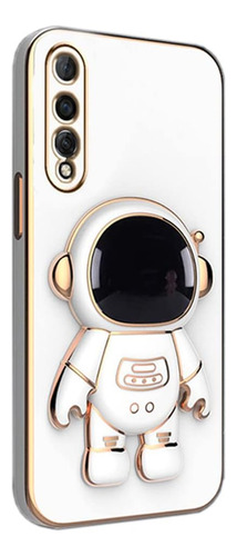 Funda Luxury Astronauta Para Galaxy A50/a50s/a30s Blanco