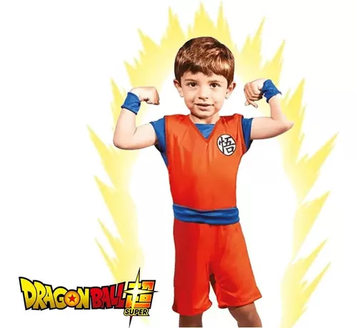 Fantasia Goku menina 6 e 8 anos