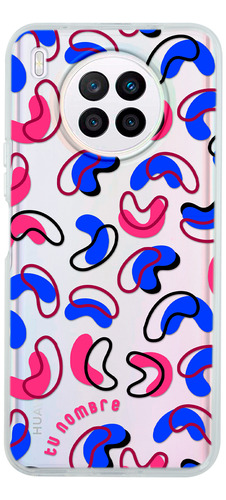 Funda Para Huawei Para Mujer Figuras Abstracto Con Nombre
