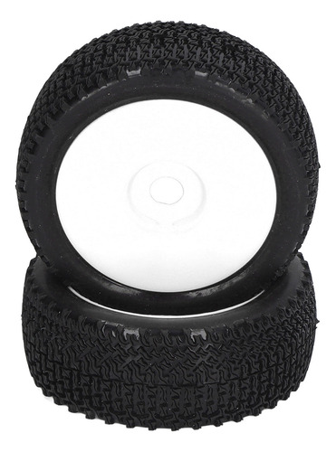 Neumático Rc Corto Blanco Blanco Para Camión, 4 Piezas, Band