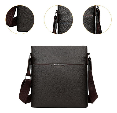 A Bolso De Hombro Para Hombre, Moda Con Correa De Hombro