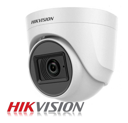 Cámara Domo 1080p Hikvision 4en1 2mp 2,8mm Mic Incorporado