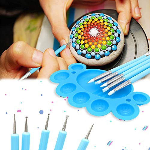 Mandala Dotting Angela&alex Stencil Painting Tool Kits Para