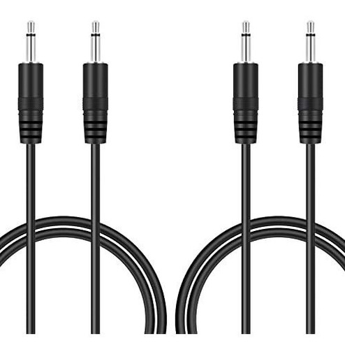 Cable De Audio Bolvek 3ft 3.5mm Macho A 3.5mm Macho - 2 Pack