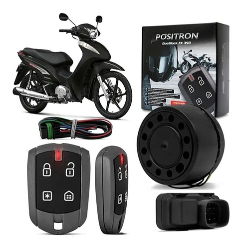 Alarme Moto Positron Duoblock Fx G8 Biz 2018/2019/2020