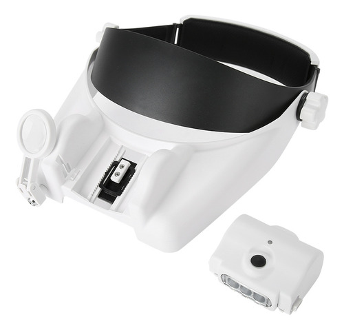 Casco Con Lupa Para La Cabeza, Con Iluminación Led, Diadema