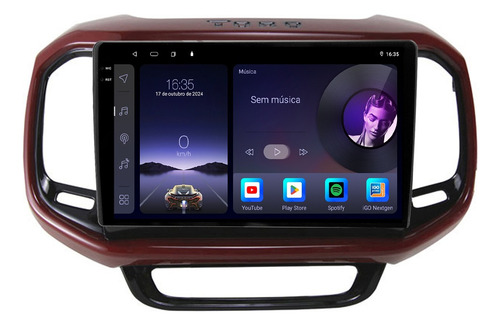 Multimidia Toro 16/21 9p Adak Octa Android Carplay 6/128gb