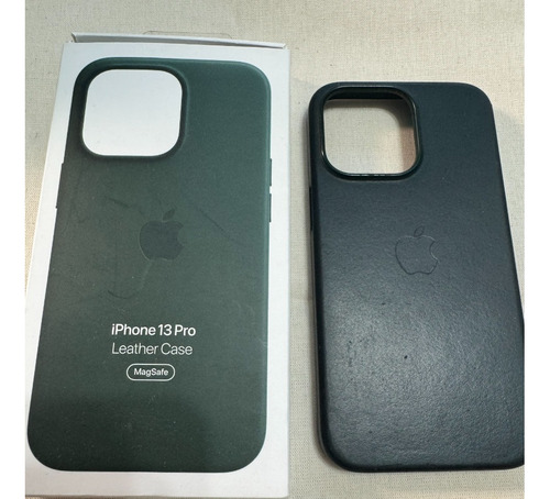 Funda iPhone Original 13pro Leather Case. Magsafe