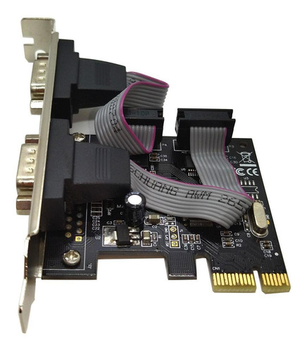 Imagem 3 de 5 de Placa Slot Pci Express Serial 2 Portas De Pci Lotus Lt-p610