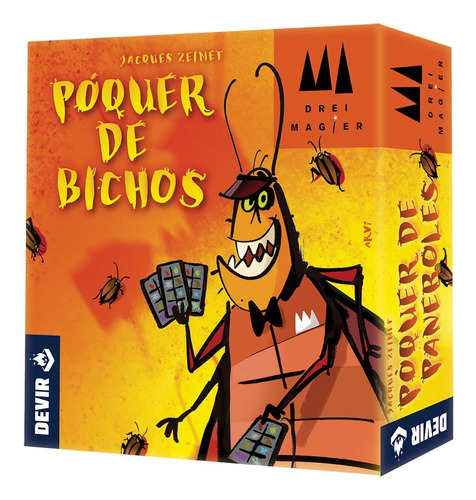 Poquer De Bichos Juego De Mesa - Devir