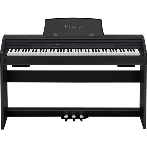 Piano Casio Privia Px760 Bk Digital Preto Kx - Loja Kadu Som