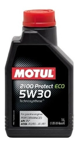 Aceite Motul 2100 Protect Eco 5w30 Semisintetico 1lt