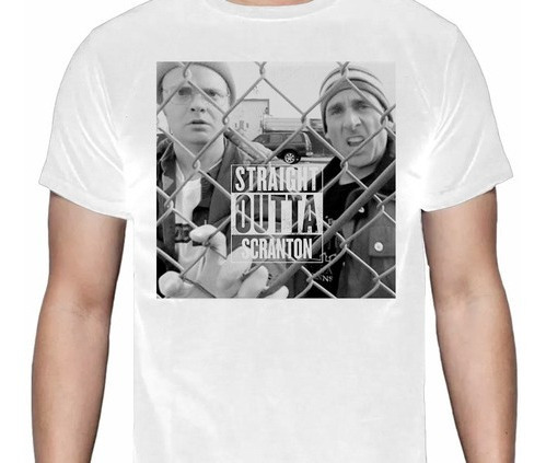 The Office -straight Outta Sacranton -blanca -series -polera