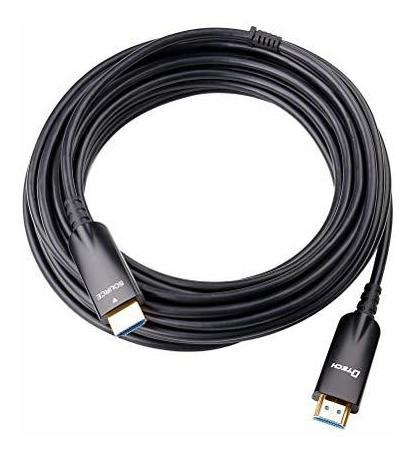 Cable Hdmi De Fibra Optica Dtech De 10m Con 4k 30hz Y Video