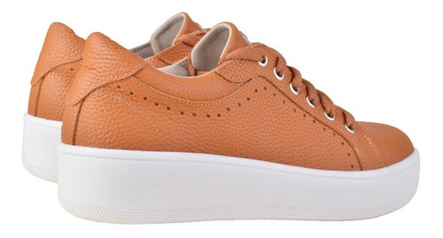 Imagen 3 de 8 de Zapatillas Zapatos De Cuero De Mujer Mavis - Ferraro