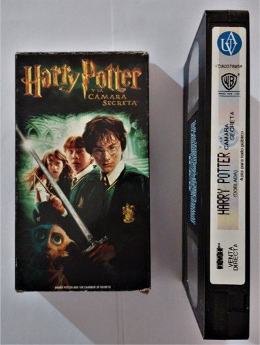 Harry Potter Y La Cámara Secreta. Vhs Coleccionismo