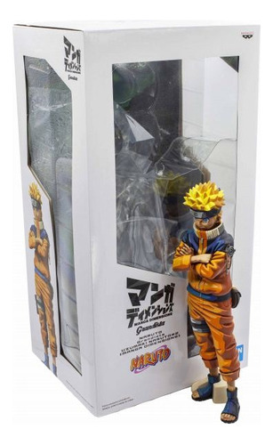 Figura De Acción Bandai Naruto Uzumaki Grandista 23cm