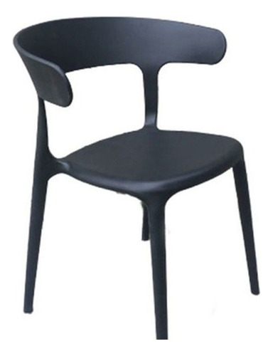 Silla Luna Negro Mascardi