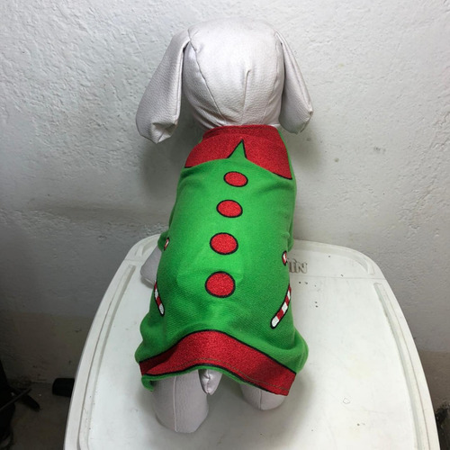 Disfraz Duende Elfo Navidad Mascota Perros Talla 1 18-24cm