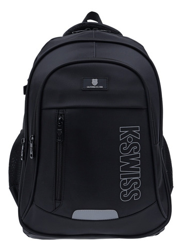 Mochila Casual K-swiss Baxley Negro Liso