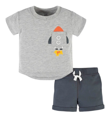 Set Polera Y Short Niño Gerber