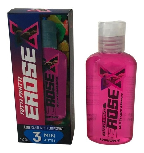Lubricante Intimo Multi Orgasmico Erosex Tutti Frutti 100ml