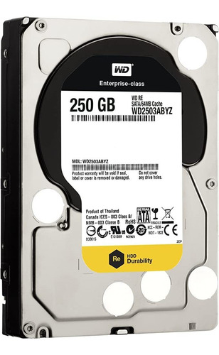 Western Digital Disco Duro De 250 gb Wd Re Sata Iii,