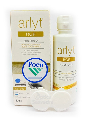 Arlyt Rgp Multiuso P/ Lentes Contacto Rigidas Gas Permeable