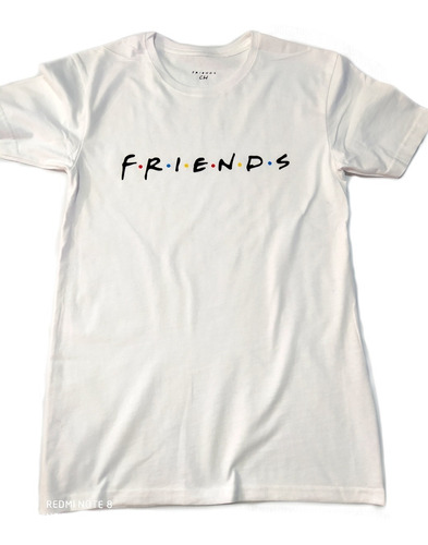 Playera Serie Friends Dama 100% Algodón