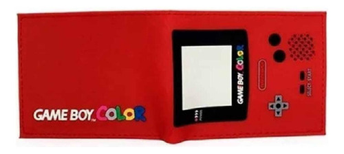 Libro - Billetera Nintendo Gameboy Color Roja