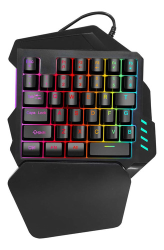 Teclado Mecnico Para Videojuegos Con Una Sola Mano, 5 Teclas