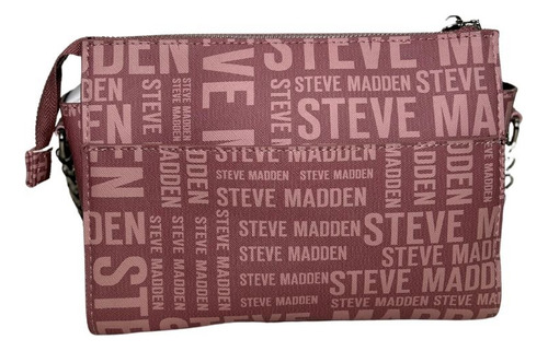 Bolso Steve Madden Crossbody, Rosa, Multilogo, Blexi