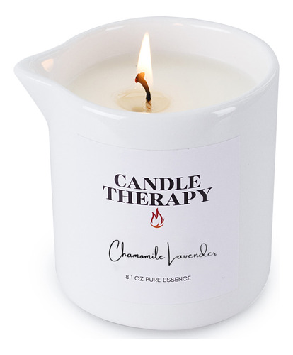 Candle Therapy - Velas De Aceite De Masaje Con Boquilla, Loc