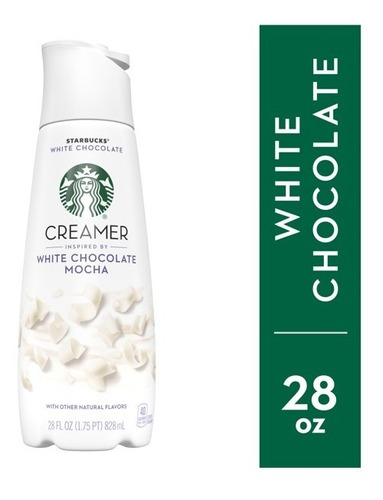 Starbucks Crema Para Café Liquida White Chocolate Mocha828ml