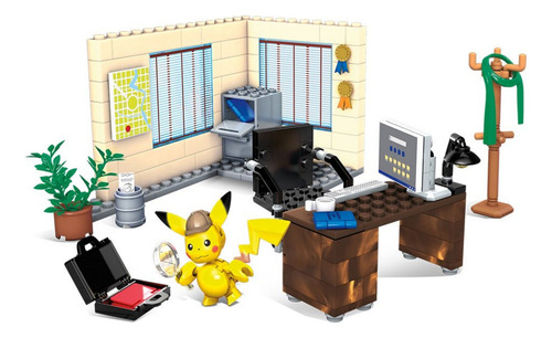 Mega Construx Oficina Del Detective Pikachu 183