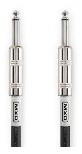 Imagen 2 de 3 de Cable Para Guitarra Y Bajo 1,6 M Mxr Dcis05