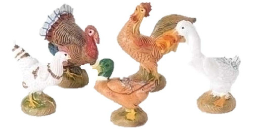 Fontanini Bethlehem Birds - Juego De 5 Figuras De Belen Ital