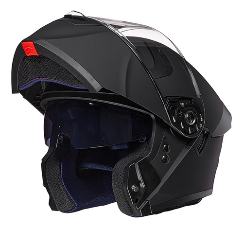 Ilm Casco De Motocicleta Para Adultos, Con Doble Visera, Mo.