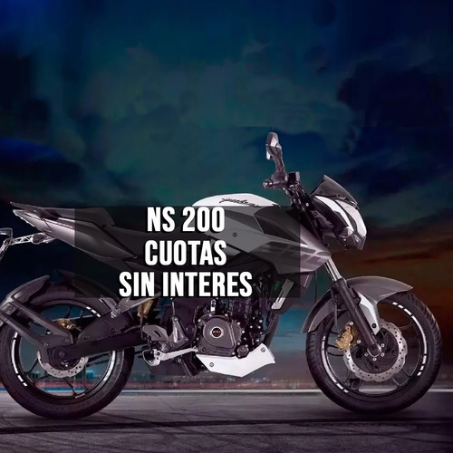 Bajaj Ns 200 Sin Interes Retira Hoy Entrega Inmediata!