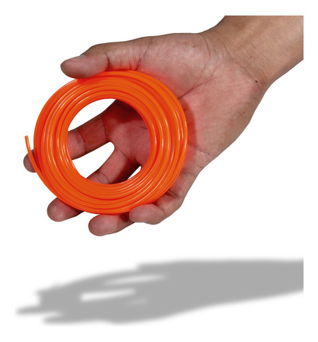 Hilos Redondo Para Desbrozadora Hrd-2.4 Gardens Color Naranja