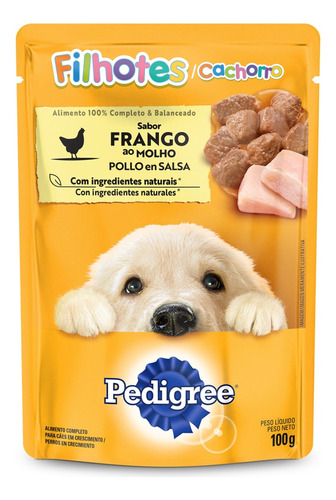 Sachet Pedigree Cachorro Pollo (18 Unidades)