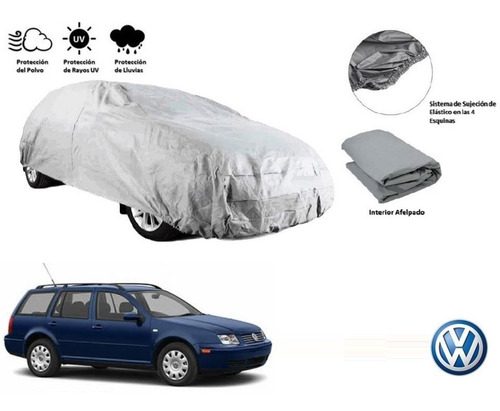 Funda Cubre Auto Afelpada Vw Jetta A4 1.4l Wagon 2000