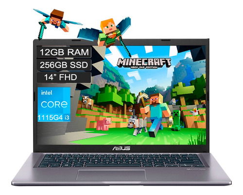 Portátil Asus X415ea Core I3 1115g4 12gb Ram 256g Ssd 14 Hd