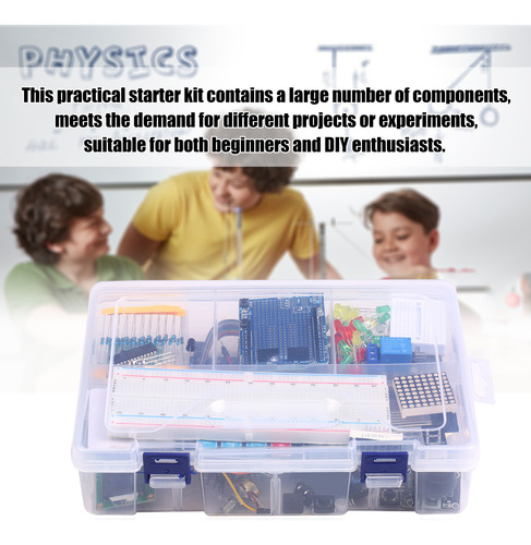 Kit Electrónico Completo Compatible Con Arduino Uno R3