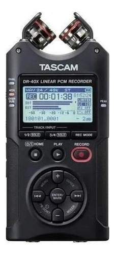 Grabadora de Audio Digital Portátil Tascam Dr-40x Profesional