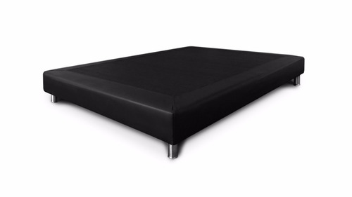 Imagen 4 de 4 de Base Cama Café Basic 1,40 X 0,95 X 0,20