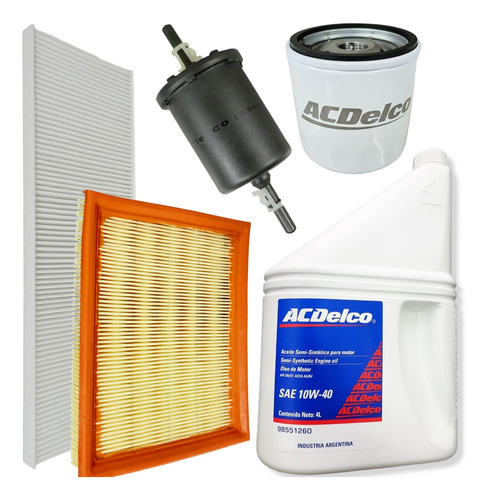 Kit Filtro + Aceite Acdelco Chevrolet Corsa Agile Classic