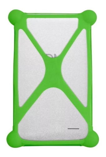 Tablet com capa DL Kids C10 TX394BBV 7" 8GB branco/amarelo com memória RAM 1GB