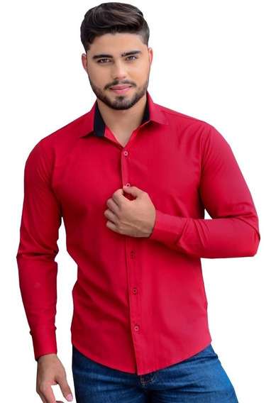 camisa social masculina para casamento civil