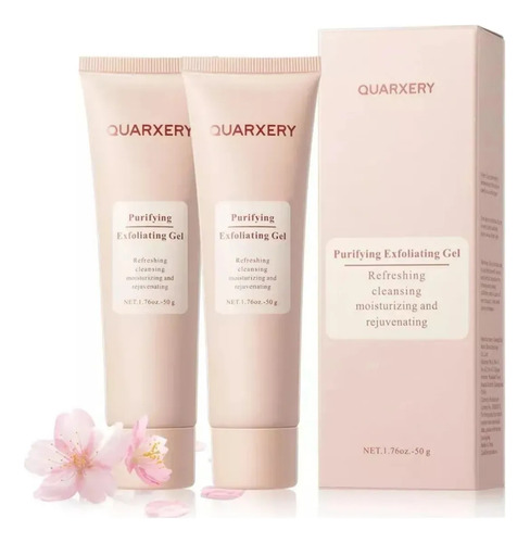Gel Exfoliante Purificador Quarxery 2 Unidades Clean Skin